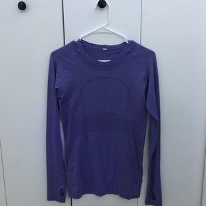 purple lululemon long sleeve